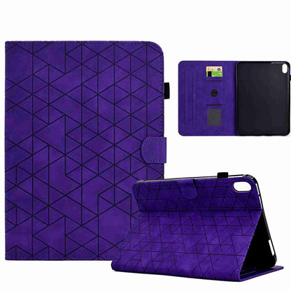 Rhombus TPU Smart Leather Tablet Case