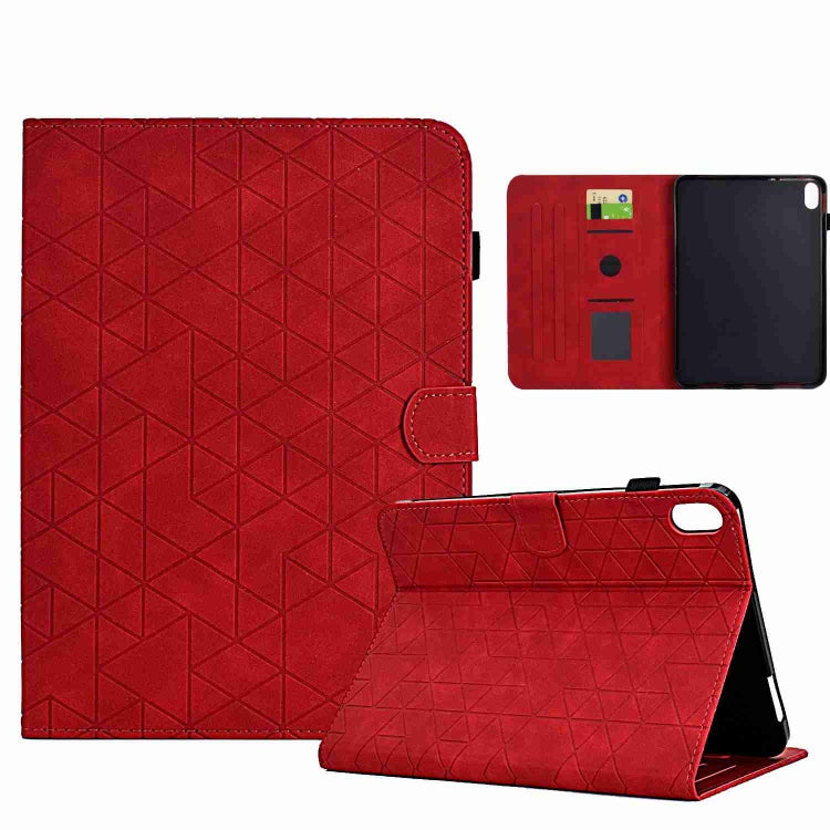 Rhombus TPU Smart Leather Tablet Case