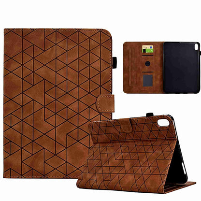 Rhombus TPU Smart Leather Tablet Case