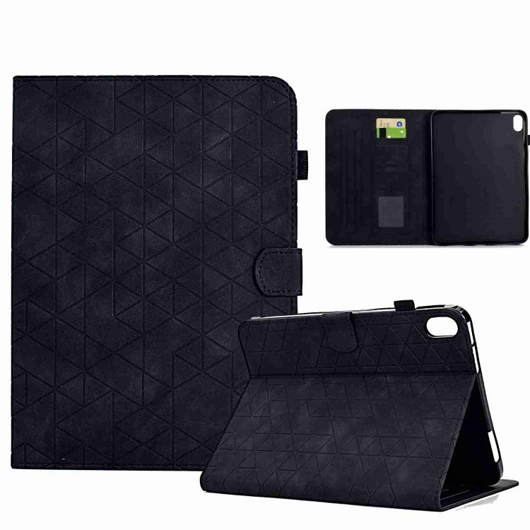 Rhombus TPU Smart Leather Tablet Case