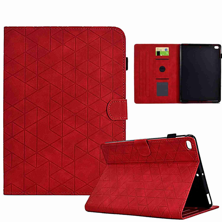 Rhombus TPU Smart Leather Tablet Case