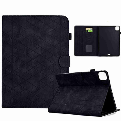 Rhombus TPU Smart Leather Tablet Case