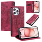 Totem Embossed Magnetic Leather Phone Case, For iPhone 16, For iPhone 15 Pro Max, For iPhone 15 Pro, For iPhone 15 Plus