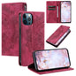 Totem Embossed Magnetic Leather Phone Case, For iPhone 13, For iPhone 13 mini, For iPhone 12 / 12 Pro, For iPhone 12 Pro Max