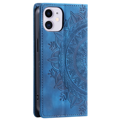 Totem Embossed Magnetic Leather Phone Case, For iPhone 12 mini, For iPhone 11 Pro Max, For iPhone 11, For iPhone 11 Pro