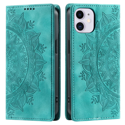 Totem Embossed Magnetic Leather Phone Case, For iPhone 12 mini, For iPhone 11 Pro Max, For iPhone 11, For iPhone 11 Pro