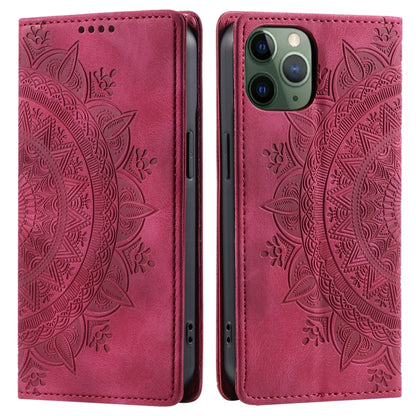 Totem Embossed Magnetic Leather Phone Case, For iPhone 12 mini, For iPhone 11 Pro Max, For iPhone 11, For iPhone 11 Pro