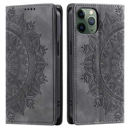 Totem Embossed Magnetic Leather Phone Case, For iPhone 12 mini, For iPhone 11 Pro Max, For iPhone 11, For iPhone 11 Pro