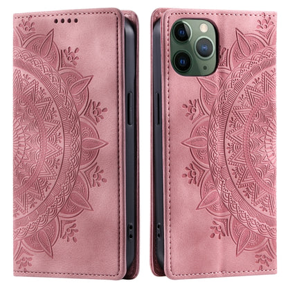Totem Embossed Magnetic Leather Phone Case, For iPhone 12 mini, For iPhone 11 Pro Max, For iPhone 11, For iPhone 11 Pro