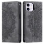 Totem Embossed Magnetic Leather Phone Case, For iPhone 12 mini, For iPhone 11 Pro Max, For iPhone 11, For iPhone 11 Pro