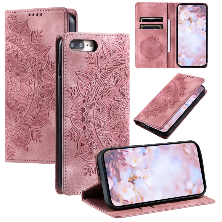 Totem Embossed Magnetic Leather Phone Case, For iPhone XS / S, For iPhone XR, For iPhone XS Max, For iPhone 8 Plus / 7 Plus