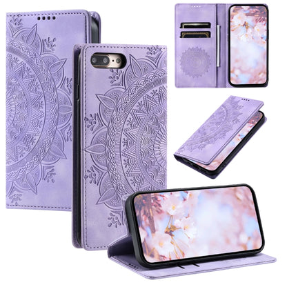 Totem Embossed Magnetic Leather Phone Case, For iPhone XS / S, For iPhone XR, For iPhone XS Max, For iPhone 8 Plus / 7 Plus