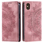 Totem Embossed Magnetic Leather Phone Case, For iPhone XS / S, For iPhone XR, For iPhone XS Max, For iPhone 8 Plus / 7 Plus