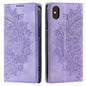 Totem Embossed Magnetic Leather Phone Case, For iPhone XS / S, For iPhone XR, For iPhone XS Max, For iPhone 8 Plus / 7 Plus