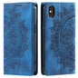 Totem Embossed Magnetic Leather Phone Case, For iPhone XS / S, For iPhone XR, For iPhone XS Max, For iPhone 8 Plus / 7 Plus