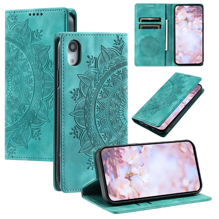 Totem Embossed Magnetic Leather Phone Case, For iPhone XS / S, For iPhone XR, For iPhone XS Max, For iPhone 8 Plus / 7 Plus