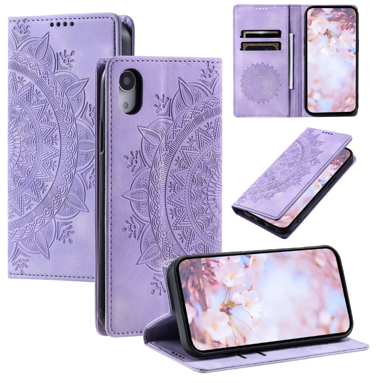 Totem Embossed Magnetic Leather Phone Case, For iPhone XS / S, For iPhone XR, For iPhone XS Max, For iPhone 8 Plus / 7 Plus
