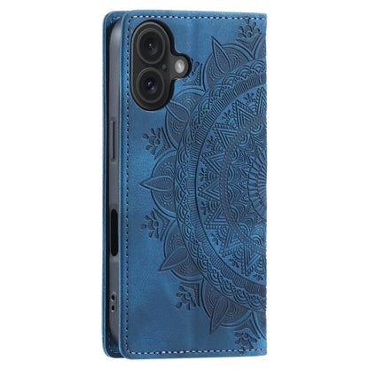 Totem Embossed Magnetic Leather Phone Case, For iPhone 16, For iPhone 15 Pro Max, For iPhone 15 Pro, For iPhone 15 Plus