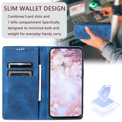 Totem Embossed Magnetic Leather Phone Case, For iPhone 16e / 17e, For iPhone 16 Pro Max, For iPhone 16 Pro, For iPhone 16 Plus