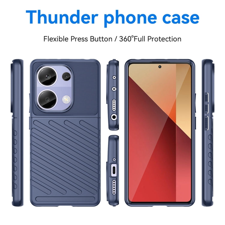 Thunderbolt Shockproof Soft TPU Phone Case, For Xiaomi Redmi Note 13 Pro 4G, For Xiaomi Redmi Note 13 4G, For Xiaomi Poco C65, For Xiaomi 14 Pro, For Xiaomi 14, For Xiaomi Redmi Note 13 5G, For Xiaomi Redmi 13C, For Xiaomi Redmi Note 13 Pro+ 5G��������...