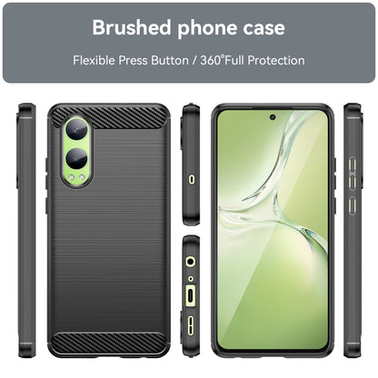 Carbon Fiber Brushed Texture TPU Phone Case