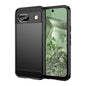 Carbon Fiber Brushed Texture TPU Phone Case, For Google Pixel 9 Pro 5G, For Google Pixel 9, For Google Pixel 8a