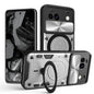 CD Texture Sliding Camshield Magnetic Holder Phone Case, For Google Pixel 8a, For Google Pixel 8 Pro 5G, For Google Pixel 8 5G