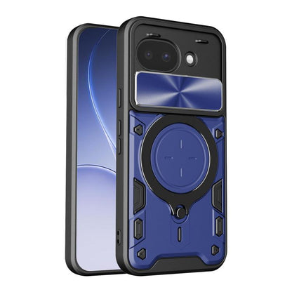 CD Texture Sliding Camshield Magnetic Holder Phone Case, For Google Pixel 11 Pro XL, For Google Pixel 10a, For Google Pixel 9 Pro XL, For Google Pixel 9 / 9 Pro