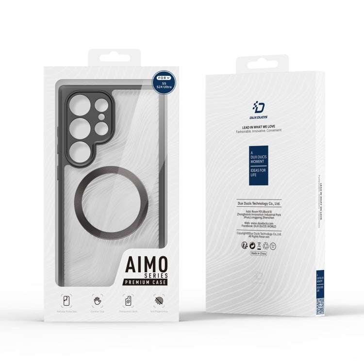 DUX DUCIS Aimo Mag Series TPU + PC MagSafe Frosted Feel Phone Case