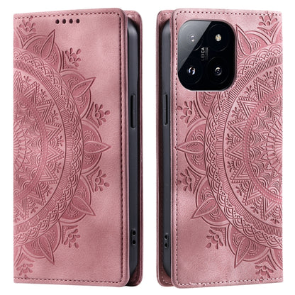 Totem Embossed Magnetic Leather Phone Case, Series 1