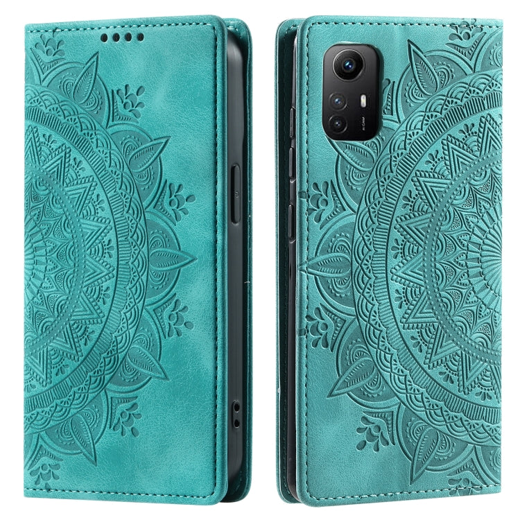 Totem Embossed Magnetic Leather Phone Case, Series 1