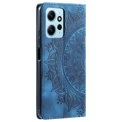 Totem Embossed Magnetic Leather Phone Case, Series 1