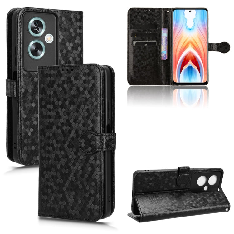 Honeycomb Dot Texture Leather Phone Case, For OPPO Find X7 Ultra, For OPPO A79 5G Global / A2, For OPPO Find X8 Pro