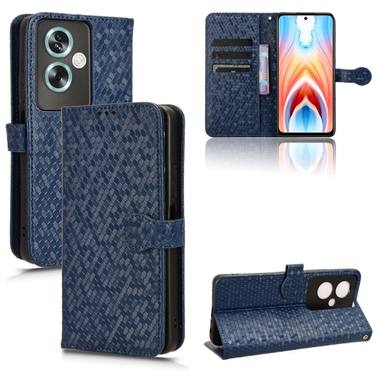 Honeycomb Dot Texture Leather Phone Case, For OPPO Find X7 Ultra, For OPPO A79 5G Global / A2, For OPPO Find X8 Pro