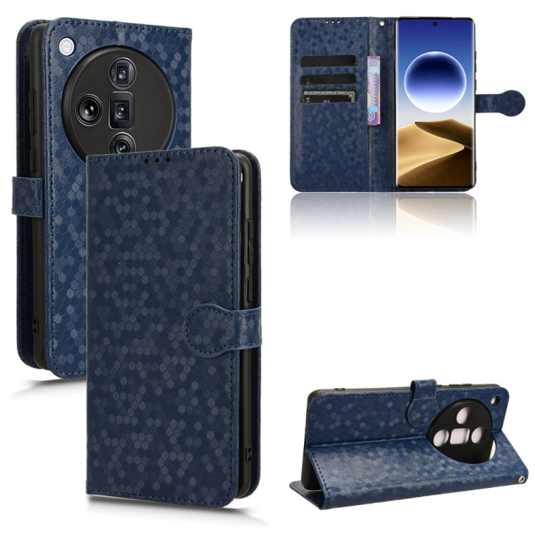 Honeycomb Dot Texture Leather Phone Case, For OPPO Find X7 Ultra, For OPPO A79 5G Global / A2, For OPPO Find X8 Pro
