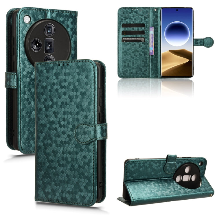 Honeycomb Dot Texture Leather Phone Case, For OPPO Find X7 Ultra, For OPPO A79 5G Global / A2, For OPPO Find X8 Pro