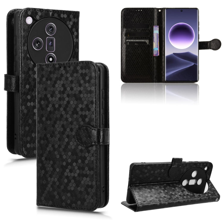 Honeycomb Dot Texture Leather Phone Case, For OPPO Reno11 F 5G / F25 Pro, For OPPO Find X7, For OPPO Reno11 5G Global, For OPPO Reno11 Pro Global