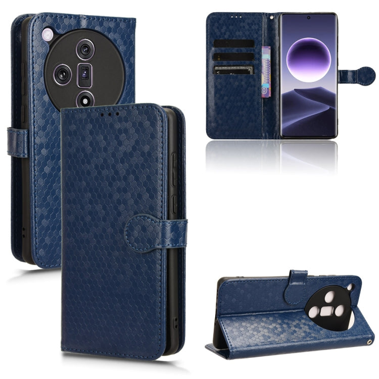 Honeycomb Dot Texture Leather Phone Case, For OPPO Reno11 F 5G / F25 Pro, For OPPO Find X7, For OPPO Reno11 5G Global, For OPPO Reno11 Pro Global