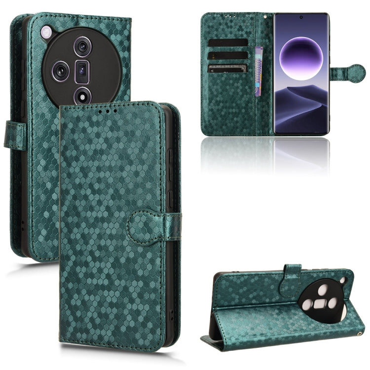 Honeycomb Dot Texture Leather Phone Case, For OPPO Reno11 F 5G / F25 Pro, For OPPO Find X7, For OPPO Reno11 5G Global, For OPPO Reno11 Pro Global