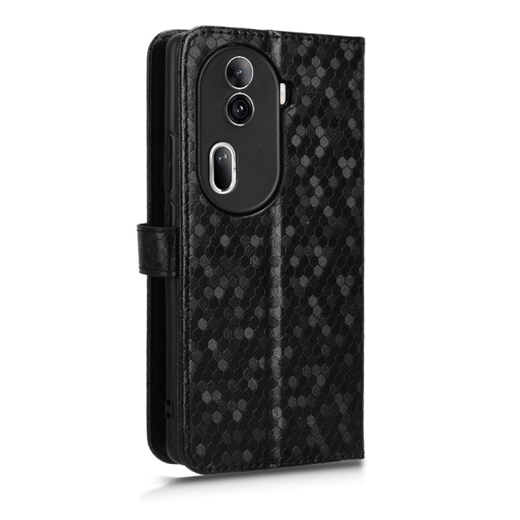 Honeycomb Dot Texture Leather Phone Case, For OPPO Reno11 Pro Global, For OPPO Find X7 Ultra, For OPPO A79 5G Global / A2, For OPPO Find X8 Pro