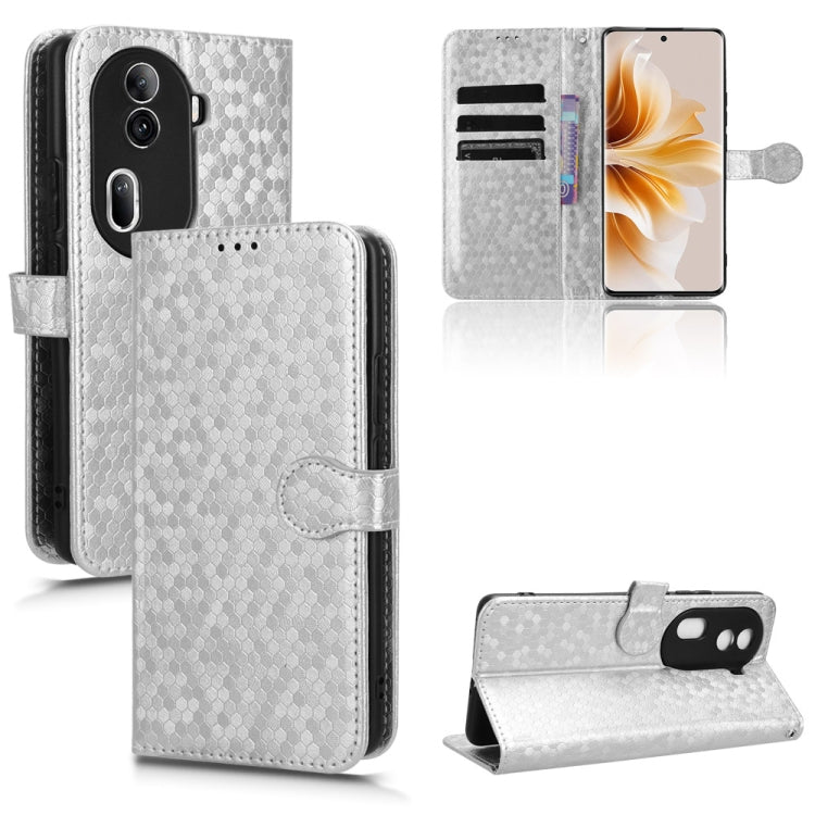 Honeycomb Dot Texture Leather Phone Case, For OPPO Reno11 F 5G / F25 Pro, For OPPO Find X7, For OPPO Reno11 5G Global, For OPPO Reno11 Pro Global