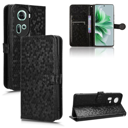 Honeycomb Dot Texture Leather Phone Case, For OPPO A3 Pro 5G, For OPPO Reno11 F 5G / F25 Pro, For OPPO Find X7, For OPPO Reno11 5G Global