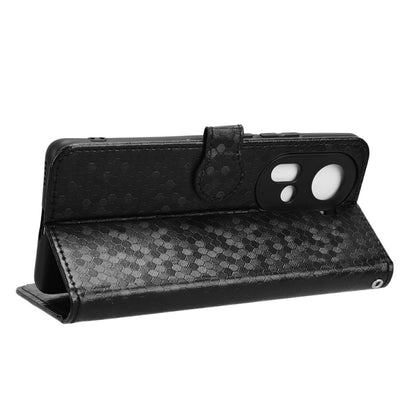 Honeycomb Dot Texture Leather Phone Case, For OPPO Reno11 5G Global, For OPPO Reno11 Pro Global, For OPPO Find X7 Ultra, For OPPO A79 5G Global / A2