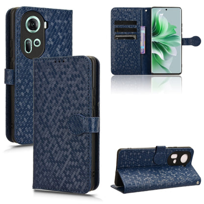 Honeycomb Dot Texture Leather Phone Case, For OPPO A3 Pro 5G, For OPPO Reno11 F 5G / F25 Pro, For OPPO Find X7, For OPPO Reno11 5G Global