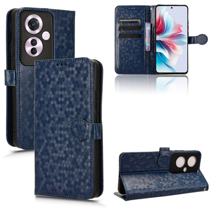 Honeycomb Dot Texture Leather Phone Case, For OPPO Reno11 F 5G / F25 Pro, For OPPO Find X7, For OPPO Reno11 5G Global, For OPPO Reno11 Pro Global
