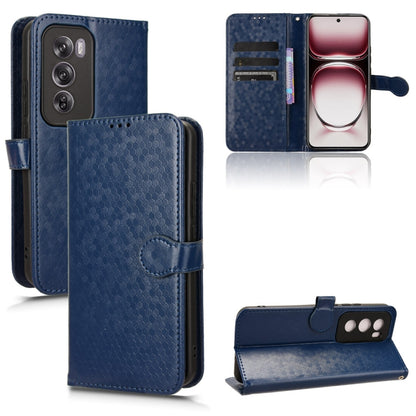 Honeycomb Dot Texture Leather Phone Case, For OPPO Reno12 Pro 5G Global, For OPPO Reno12 5G Global, For OPPO K12x 5G, For OPPO A60 4G