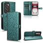 Honeycomb Dot Texture Leather Phone Case, For OPPO Reno12 Pro 5G Global, For OPPO Reno12 5G Global, For OPPO K12x 5G, For OPPO A60 4G