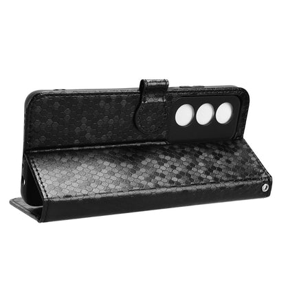 Honeycomb Dot Texture Leather Phone Case, For OPPO A3 Pro India, For OPPO Reno12 Pro 5G Global, For OPPO Reno12 5G Global, For OPPO K12x 5G
