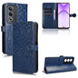 Honeycomb Dot Texture Leather Phone Case, For OPPO A3x 5G India, For OPPO Reno12 F, For OPPO A3 Pro India, For OPPO Reno12 Pro 5G Global
