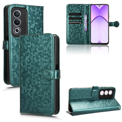 Honeycomb Dot Texture Leather Phone Case, For OPPO A3x 5G India, For OPPO Reno12 F, For OPPO A3 Pro India, For OPPO Reno12 Pro 5G Global